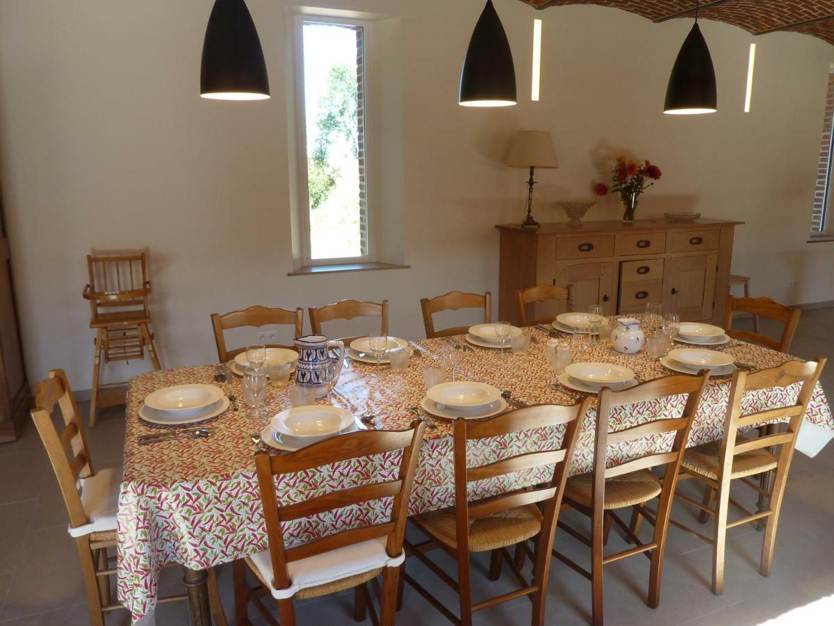 Florimont - Vaste Gite A La Ferme Villers-Chatel Exterior photo